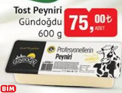 GÜNDOĞDU  TOST PEYNİRİ
